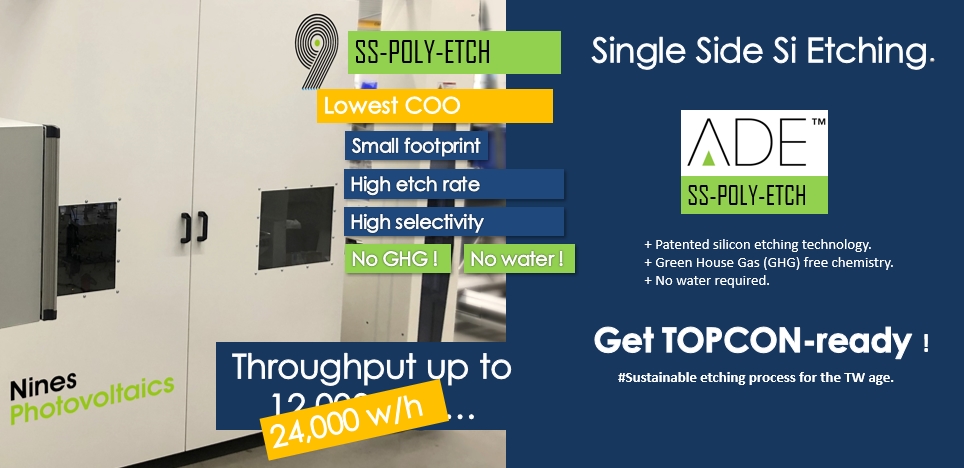 ADE Single Side poly Etch